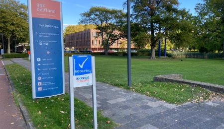 Rookvrije bord bij ggz instelling Delfland