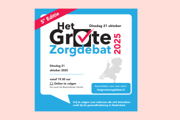 Het grote zorgdebat logo