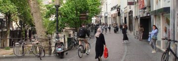 Straatbeeld Utrecht Nederland
