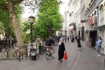 Straatbeeld Utrecht Nederland