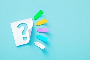 Symbool van een vraagteken