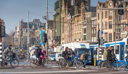 Straatbeeld amsterdam